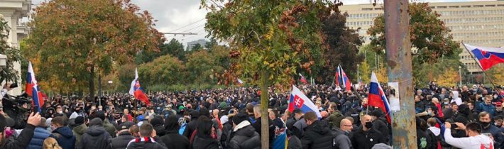 Reakcia na protest v Bratislave 17. 10. 2020