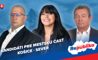 Kandidáti hnutia Republika pre komunálne a krajské voľby 2022: Košice  –  Sever