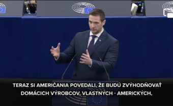 Milan Uhrík (REPUBLIKA): Toto je obraz zrazenej Európy, ovládanej   Američanmi