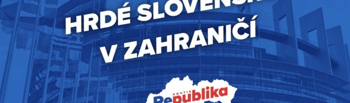 Milan Uhrík (REPUBLIKA): Náš program pre zahraničnú politiku