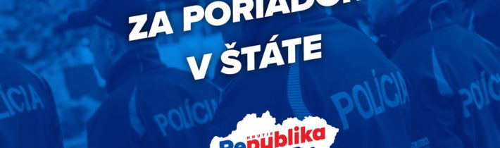 Milan Uhrík (REPUBLIKA): Štát tu musí byť pre občanov! Predstavujeme náš ďalší odborný tím – pre štátnu správu a ochranu obyvateľov