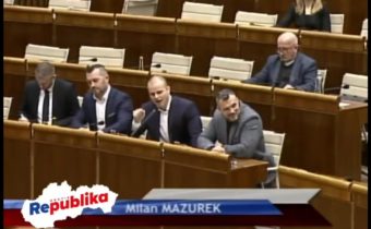 Milan Mazurek (REPUBLIKA):Matovičove vládne pôsobenie je to najhoršie, čo Slovensko zažilo.