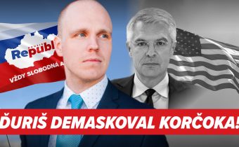 Marián Ďuriš (REPUBLIKA) demaskoval Korčoka: Spravil jedinú pozitívnu vec…